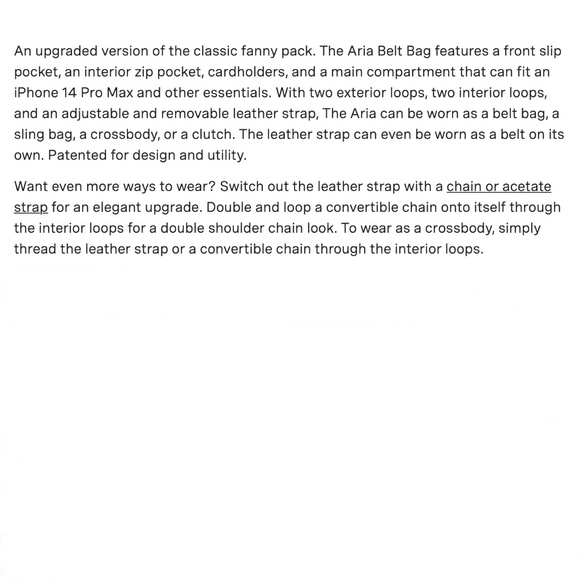 SENREVE Aria Green Leather Croc-Embossed Belt Bag - Picture 9 of 16